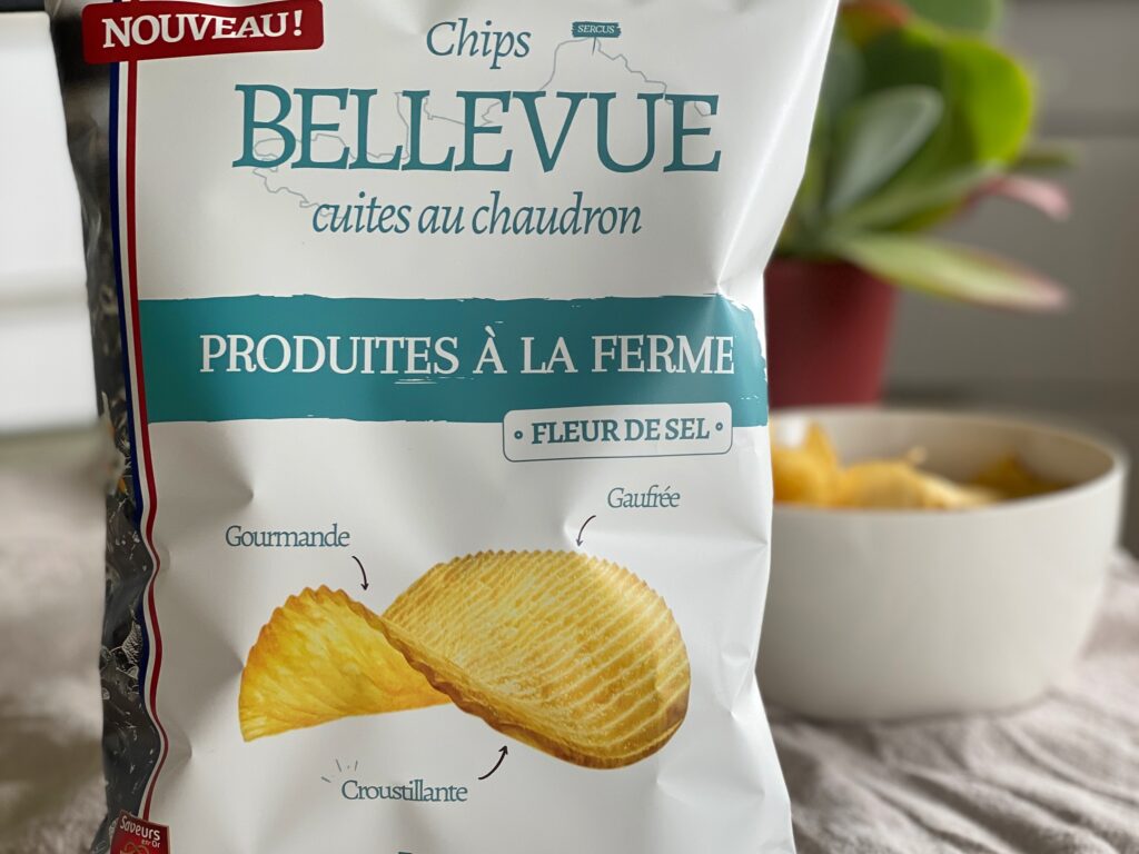 Sachet de Chips Bellevue, locale et responsable
