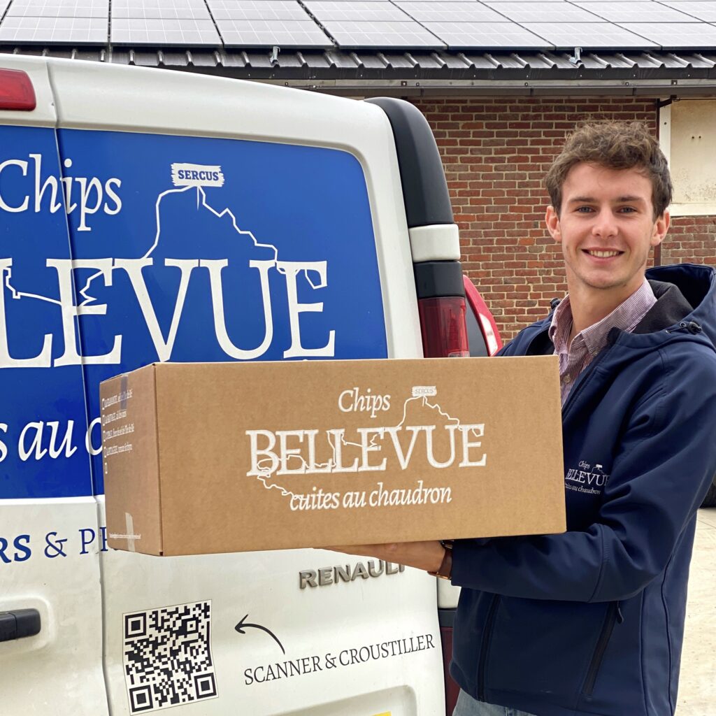 Rémi, commercial de la chips bellevue