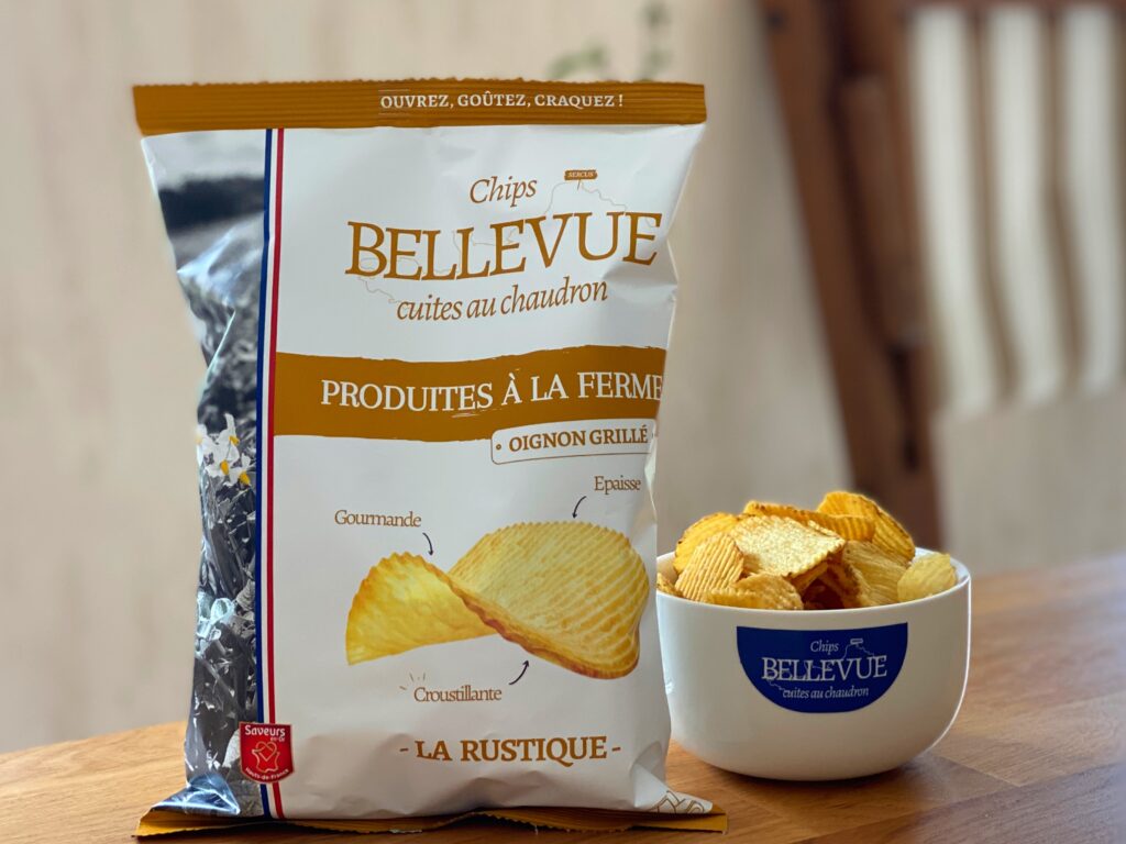 chips fermières à l'oignon grillé